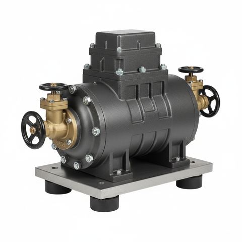 Refcomp SP4HF 150E – Halbhermetischer Kompressor mit 15 PS – Mittel- und Hochdruck